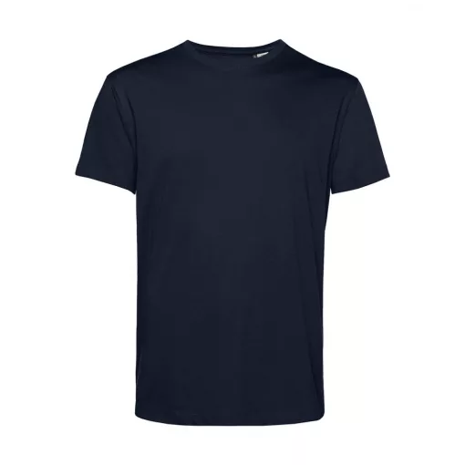 Férfi rövid ujjú organikus póló B and C #Organic E150 3XL, Sötétkék (navy)