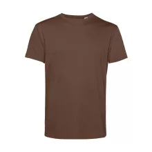 Férfi rövid ujjú organikus póló B and C #Organic E150 L, Mocha