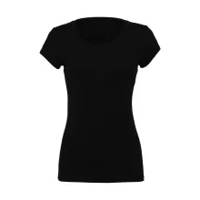 Női rövid ujjú póló Bella Canvas The Favorite T-Shirt L, Fekete