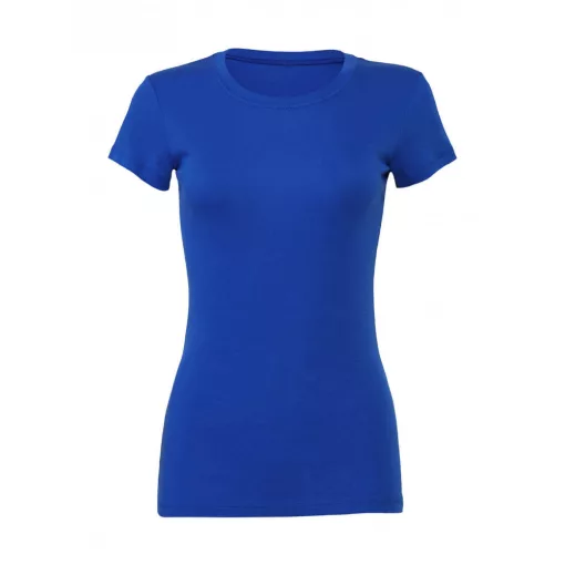 Női rövid ujjú póló Bella Canvas The Favorite T-Shirt L, Igazi kék