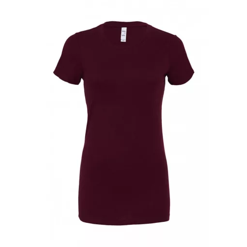 Női rövid ujjú póló Bella Canvas The Favorite T-Shirt M, Maroon