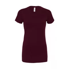 Női rövid ujjú póló Bella Canvas The Favorite T-Shirt L, Maroon