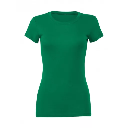 Női rövid ujjú póló Bella Canvas The Favorite T-Shirt L, Kelly zöld