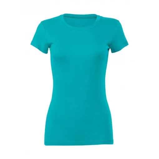 Női rövid ujjú póló Bella Canvas The Favorite T-Shirt L, Teal