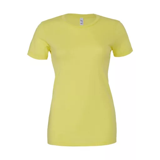 Női rövid ujjú póló Bella Canvas The Favorite T-Shirt L, Sárga