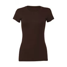 Női rövid ujjú póló Bella Canvas The Favorite T-Shirt XL, Csokoládébarna