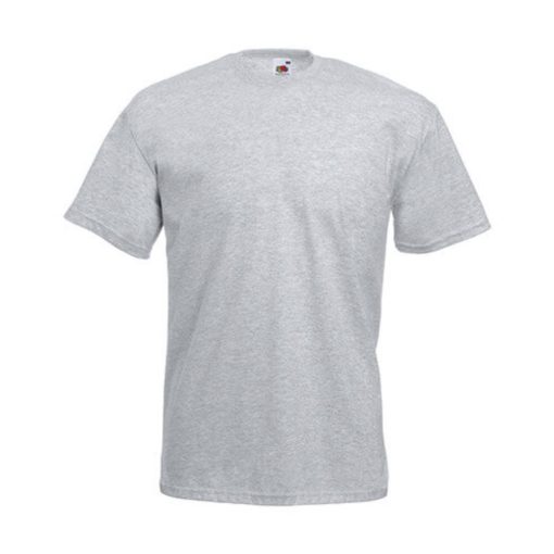 Férfi póló  Rövid ujjú Fruit of the Loom Valueweight Tee   Fehér   urespolo.hu