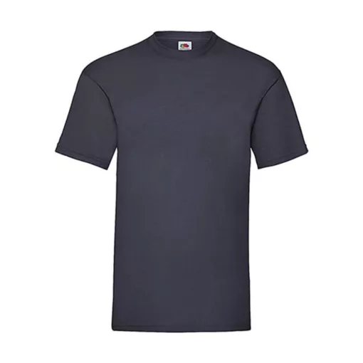 Férfi póló  Rövid ujjú Fruit of the Loom Valueweight Tee   Mély sötétkék (navy)   urespolo.hu