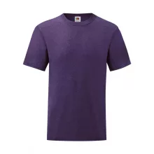 Uniszex rövid ujjú póló Fruit of the Loom Valueweight Tee S, Heather lila