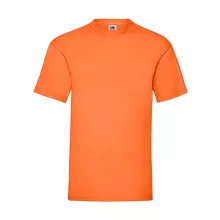Férfi póló  Rövid ujjú Fruit of the Loom Valueweight Tee   Narancssárga   urespolo.hu