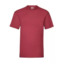 Férfi póló  Rövid ujjú Fruit of the Loom Valueweight Tee   Heather téglavörös   urespolo.hu