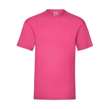 Férfi póló  Rövid ujjú Fruit of the Loom Valueweight Tee   Fuchsia   urespolo.hu