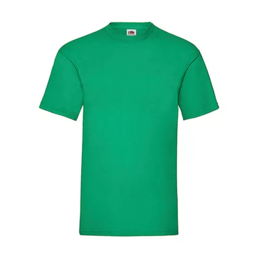Férfi póló  Rövid ujjú Fruit of the Loom Valueweight Tee   Kelly zöld   urespolo.hu