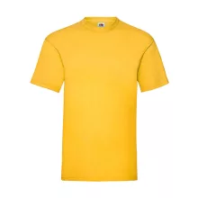 Férfi póló  Rövid ujjú Fruit of the Loom Valueweight Tee   Napraforgó sárga   urespolo.hu