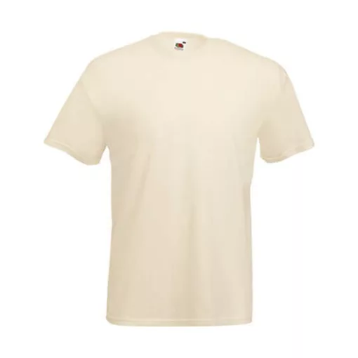 Férfi póló  Rövid ujjú Fruit of the Loom Valueweight Tee   Napraforgó sárga   urespolo.hu