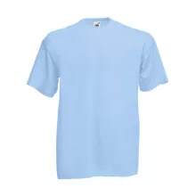 Férfi póló  Rövid ujjú Fruit of the Loom Valueweight Tee   Napraforgó sárga   urespolo.hu