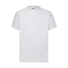 Férfi póló  Rövid ujjú Fruit of the Loom Valueweight Tee   Hamuszürke   urespolo.hu