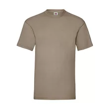 Férfi póló  Rövid ujjú Fruit of the Loom Valueweight Tee   Khaki   urespolo.hu