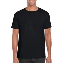 Férfi póló  Rövid ujjú Gildan Softstyle Ring Spun T-Shirt   Fekete   urespolo.hu
