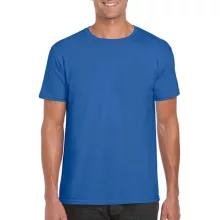 Férfi póló  Rövid ujjú Gildan Softstyle Ring Spun T-Shirt   Királykék   urespolo.hu