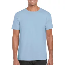 Férfi póló  Rövid ujjú Gildan Softstyle Ring Spun T-Shirt   Világos kék   urespolo.hu