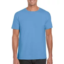 Férfi póló  Rövid ujjú Gildan Softstyle Ring Spun T-Shirt   Karolina kék   urespolo.hu