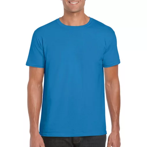 Férfi póló  Rövid ujjú Gildan Softstyle Ring Spun T-Shirt   Zafírkék   urespolo.hu