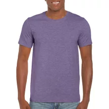 Férfi póló  Rövid ujjú Gildan Softstyle Ring Spun T-Shirt   Heather lila   urespolo.hu