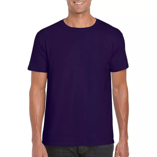 Férfi póló  Rövid ujjú Gildan Softstyle Ring Spun T-Shirt   Blackberry   urespolo.hu