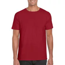 Férfi póló  Rövid ujjú Gildan Softstyle Ring Spun T-Shirt   Bíboros vörös   urespolo.hu