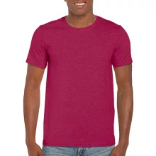 Férfi póló  Rövid ujjú Gildan Softstyle Ring Spun T-Shirt   Heather bíbor   urespolo.hu