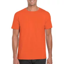 Férfi póló  Rövid ujjú Gildan Softstyle Ring Spun T-Shirt   Narancssárga   urespolo.hu