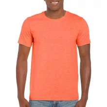 Férfi póló  Rövid ujjú Gildan Softstyle Ring Spun T-Shirt   Heather narancssárga   urespolo.hu