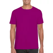 Férfi póló  Rövid ujjú Gildan Softstyle Ring Spun T-Shirt   Berry   urespolo.hu