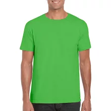 Férfi póló  Rövid ujjú Gildan Softstyle Ring Spun T-Shirt   Elektromos zöld   urespolo.hu