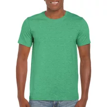 Férfi póló  Rövid ujjú Gildan Softstyle Ring Spun T-Shirt   Heather ír zöld   urespolo.hu