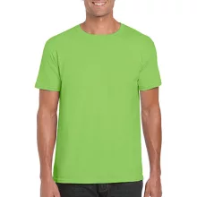 Férfi póló  Rövid ujjú Gildan Softstyle Ring Spun T-Shirt   Lime zöld   urespolo.hu