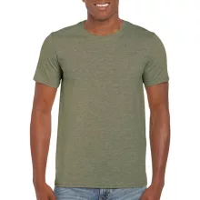 Férfi póló  Rövid ujjú Gildan Softstyle Ring Spun T-Shirt   Heather katonai zöld   urespolo.hu