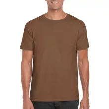 Férfi póló  Rövid ujjú Gildan Softstyle Ring Spun T-Shirt   Gesztenyebarna   urespolo.hu