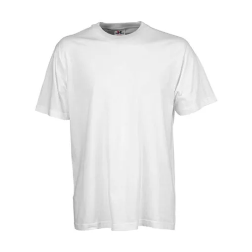 Férfi rövid ujjú póló Tee Jays Basic Tee -3XL, Fehér