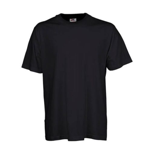 Férfi rövid ujjú póló Tee Jays Basic Tee -M, Fekete