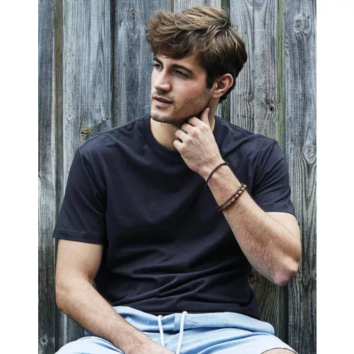 Férfi rövid ujjú póló Tee Jays Basic Tee -2XL, Sötétszürke