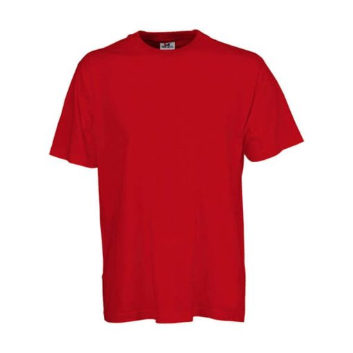 Férfi rövid ujjú póló Tee Jays Basic Tee -S, Piros