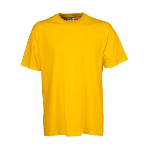 Férfi rövid ujjú póló Tee Jays Basic Tee -L, Világos sárga