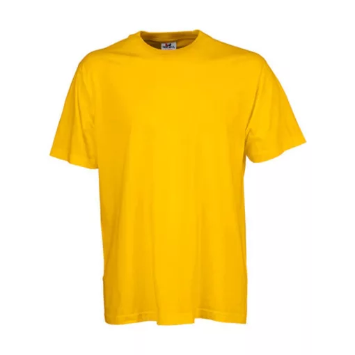 Férfi rövid ujjú póló Tee Jays Basic Tee -5XL, Világos sárga