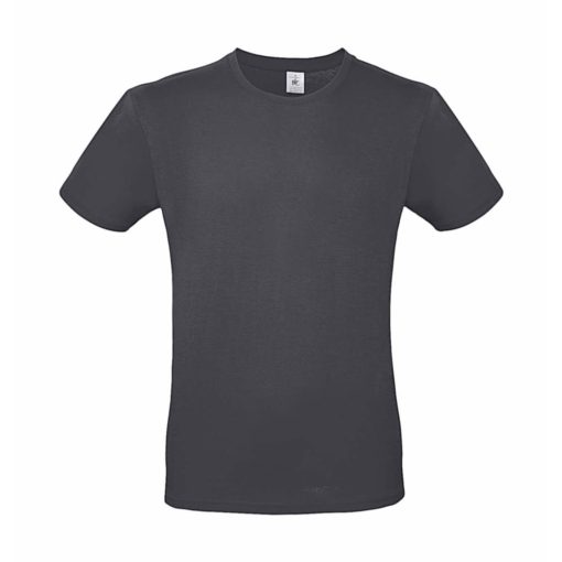 Csomag akciós póló (minimum 3 db) Férfi rövid ujjú póló B&C #E150 T-Shirt -XS, Sötétszürke
