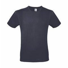 Csomag akciós póló (minimum 3 db) Férfi rövid ujjú póló B&C #E150 T-Shirt -XS, Világos sötétkék