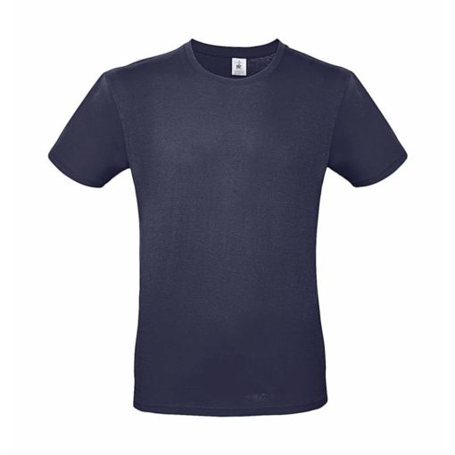 Csomag akciós póló (minimum 3 db) Férfi rövid ujjú póló B&C #E150 T-Shirt -3XL, Sötétkék (navy)