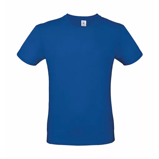 Csomag akciós póló (minimum 5 db) Férfi rövid ujjú póló B&C #E150 T-Shirt -L, Királykék