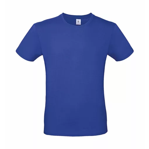 Csomag akciós póló (minimum 5 db) Férfi rövid ujjú póló B&C #E150 T-Shirt -XS, Kobalt